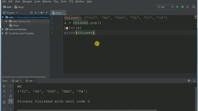 Python Sets (part-2) смотреть онлайн