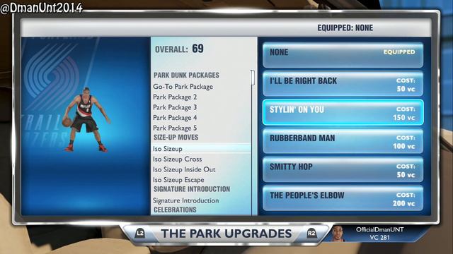PS4 NBA 2K14 - New INSANE Dunk Packages and Size-Up Moves! Parks Mode Only - Playstation 4 Game pla смотреть онлайн
