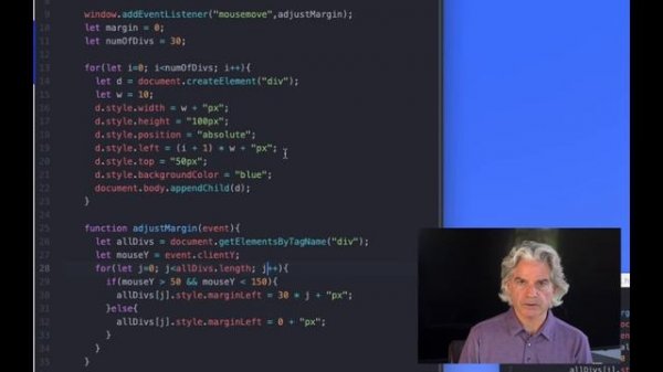 Beginning Coding With Javascript. Lesson 32: Mouse Margin