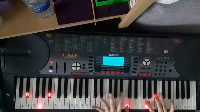 [Casio lk-60] Cumbia + Piano Play смотреть онлайн