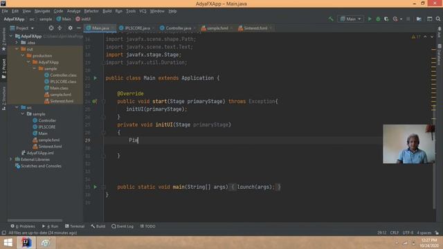JavaFX Piechart смотреть онлайн