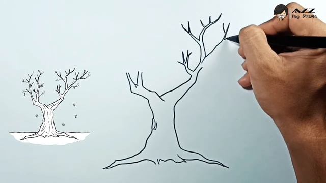 How to draw Dry Tree смотреть онлайн