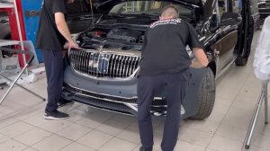 Переделать Mercedes Vito в V-Class в стиле Maybach