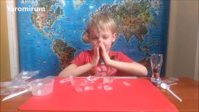 Делаем гелевую свечку. Набор для изготовления гелевой свечи для ребенка смотреть онлайн