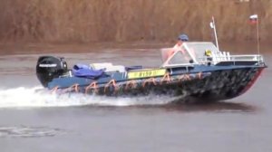 Испытание лодки Крым, тюнинг