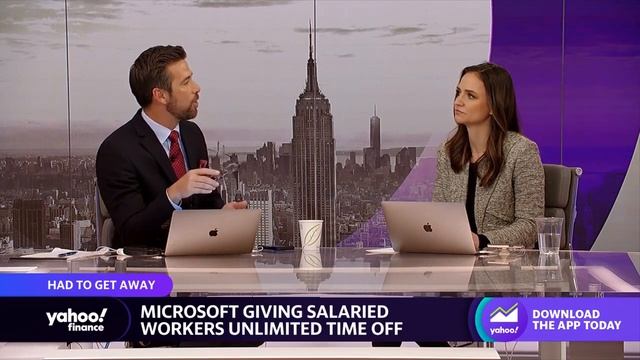 Microsoft offers salaried workers unlimited time off смотреть онлайн
