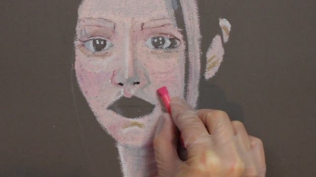 Oil Pastel Portrait Tutorial for Beginners смотреть онлайн
