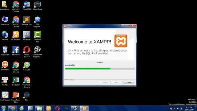 Hướng dẫn cài đặt XAMPP 5.6 64 bit trên Windows смотреть онлайн