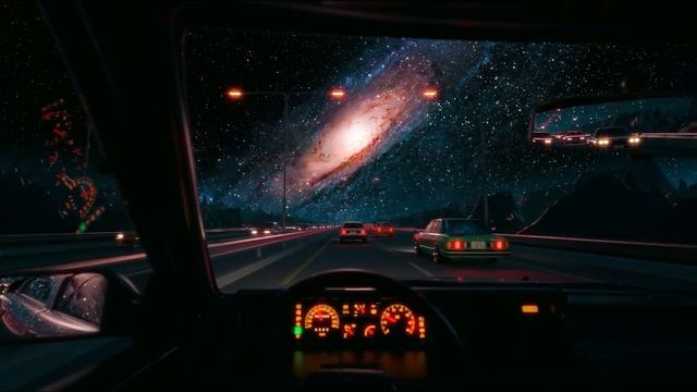 ?Шум дороги,Звук мотора,Шелест шин. Звуки скоростного шоссе для Снятия стресса и Быстрого засыпания смотреть онлайн