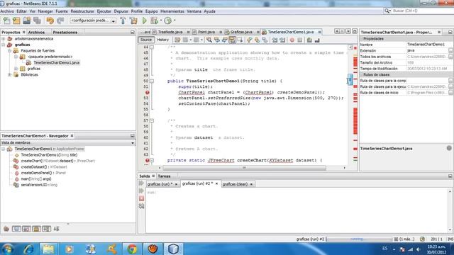 hacer graficas de lineas de tiempo en java con librerias jfreechart-1.0.14 смотреть онлайн