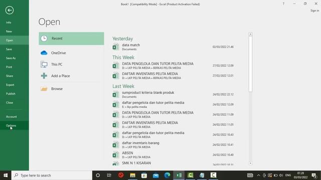 Cara Mengaktifkan Menu Di Ms Excel смотреть онлайн