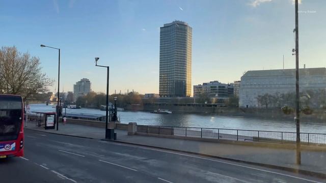 London Bus Ride ?? Route 344 - Liverpool Street Station To Clapham Junction | Full Journey