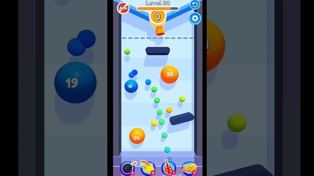 Ballz Drop 3D - All Levels Gameplay Android, iOS - Max Lvl 28-32 Walkthrough Part 4 смотреть онлайн