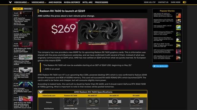 AMD WON this round! The RX 7600 just made the RTX 4060 irrelevant... смотреть онлайн