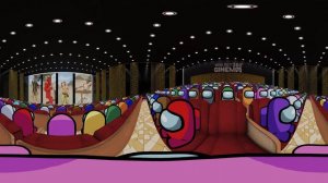 AMONG US 360° - CINEMA HALL 5 VR/360° ANIMATION | VR/360° Experience