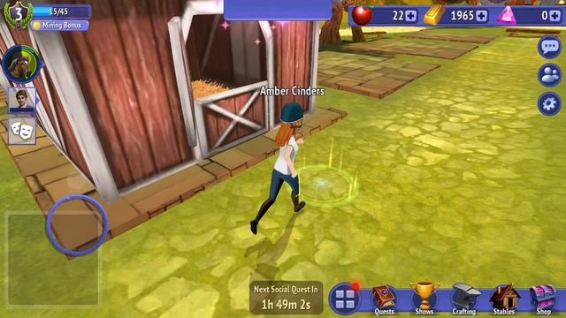 Как дабыть в игре Horse Riding Tales падкобники и сена для ухода за лошадьми. смотреть онлайн