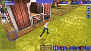 Как дабыть в игре Horse Riding Tales падкобники  и сена для ухода за лошадьми.