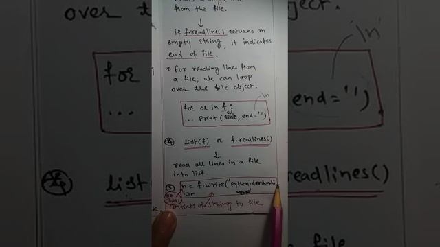 File Reading Writing in Python смотреть онлайн