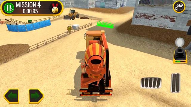 Concrete Mixer Truck Driving - Construction Site Truck Driver - Android Gameplay HD смотреть онлайн
