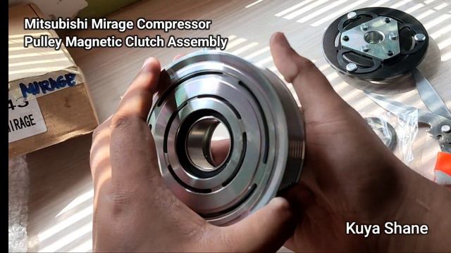 Mitsubishi Mirage Compressor Pulley Magnetic Clutch Assembly смотреть онлайн