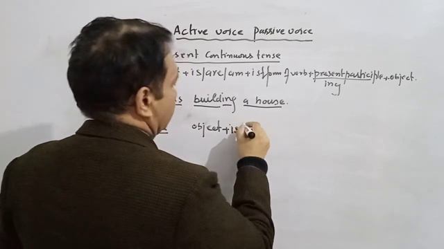 Active voice and Passive voice Present Continuous Tense смотреть онлайн