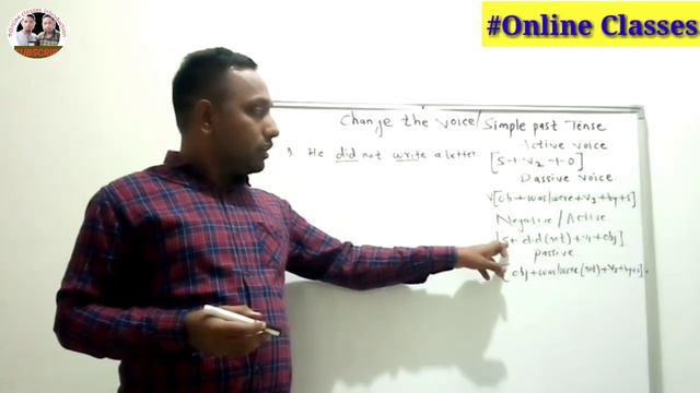Change the Voice. Simple Past Tense. Short information.PART-4 BY:-SHAKEEL KHAN SIR смотреть онлайн