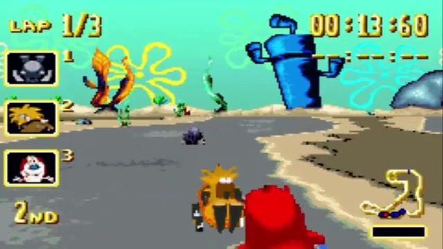 Nicktoons Racing GBA | All Cups Playthrough смотреть онлайн