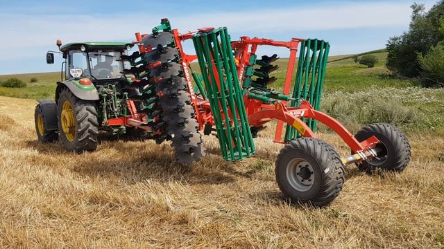 Дискова борона 4 м AGRO-MASZ BT40+JD6140B (ТОВ "ТБС-АГРО") 15.08.2020 Хмельницька обл.,Україна Ч1 смотреть онлайн