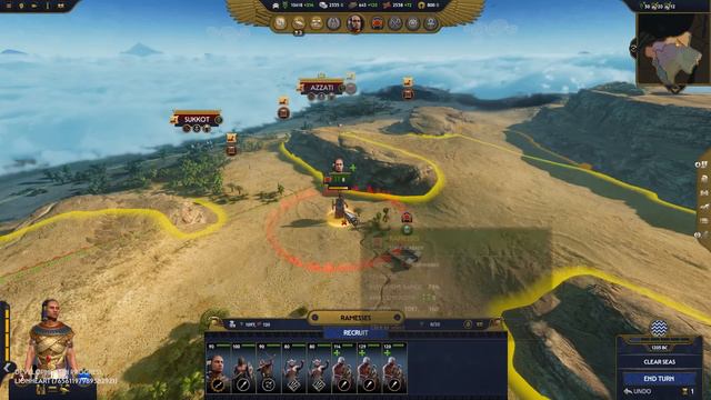 THE RISE OF RAMESSES! Total War: Pharaoh - Ramesses Early Access Campaign #1 смотреть онлайн