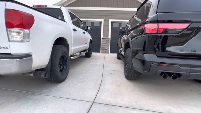 2023 Sequoia TRD Pro COLD START exhaust vs 2012 Tundra BA Muffler смотреть онлайн