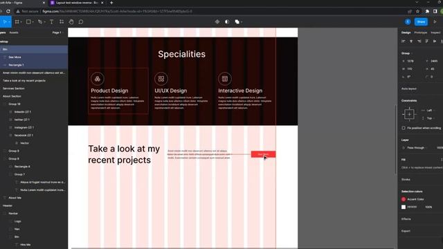 Figma Speed Art - Portfolio Landing Page Design смотреть онлайн