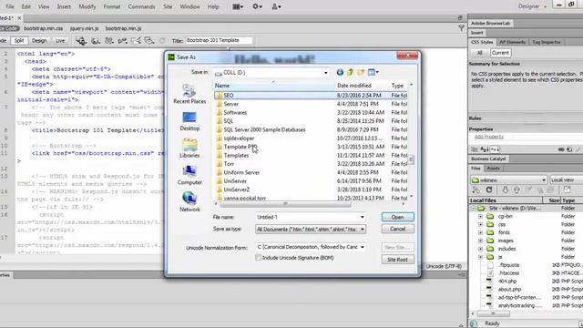 Web design Tuitorial - Localhost Setup and Run website in my computer using Uniform Server - 0 смотреть онлайн