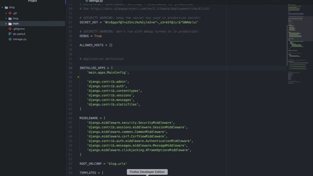 Django admin - Project set up смотреть онлайн