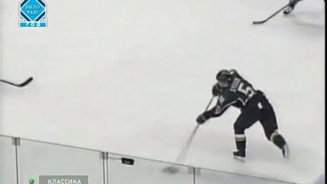 Amazing pass from Sergei Zubov to Brett Hull in game 6 (2000) смотреть онлайн