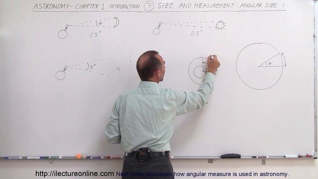 Astronomy - Chapter 1: Introduction (7 of 10) How to Measure Angular Size? смотреть онлайн