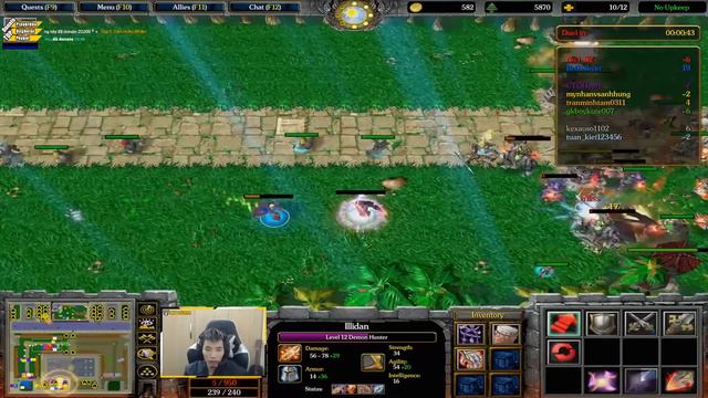 Warcraft 3: Hero Wars - Custom Legends 1.5 | Mad Tigerrr смотреть онлайн