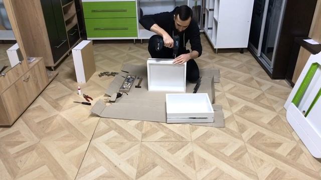 Ускоренная сборка | Кухня ЦИТАДЕЛЬ «Нимфа Лайм» смотреть онлайн