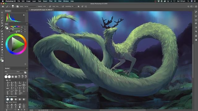 Verdant | SPEEDPAINT | Photoshop CC смотреть онлайн