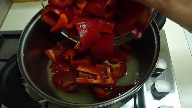 Вкусный! Маринованый Болгарский Перец в Масле на Зиму смотреть онлайн