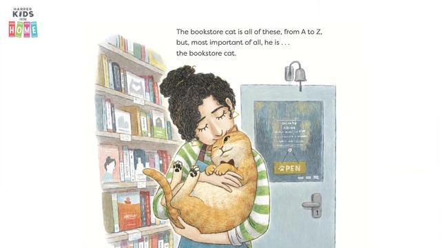 The Bookstore Cat | Storytime Read Aloud смотреть онлайн