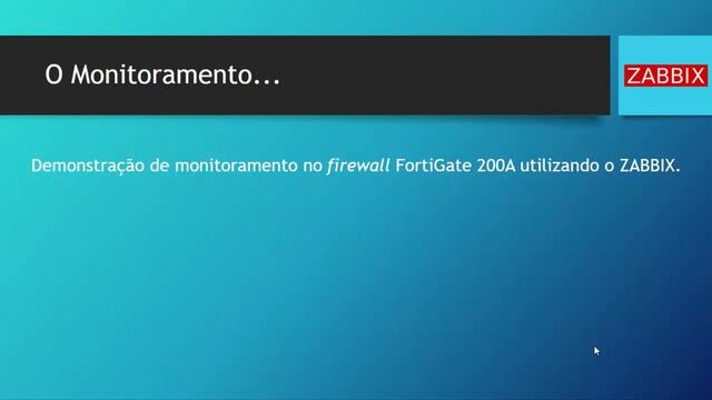 Monitoramento em Redes com ZABBIX - Firewall FortiGate 200A смотреть онлайн