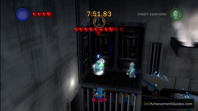 LEGO Star Wars: TCS - Blue Minikit Guide - Episode V: Cloud City Trap (Challenge Mode) смотреть онлайн