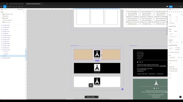 Using Cannoli's email kit on Figma смотреть онлайн