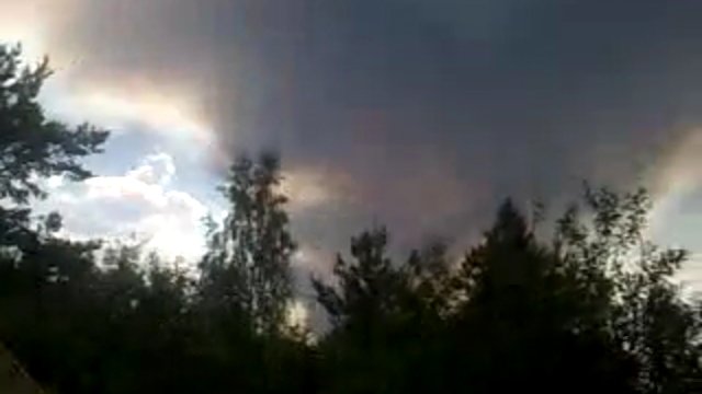 Пожары в Марий Эл (27.06.2010 ~16:00) смотреть онлайн