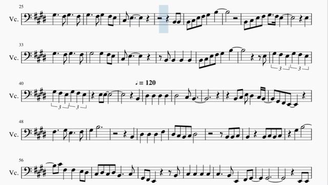 Cello Sheet Music: How to play Lay Me Down by Sam Smith смотреть онлайн