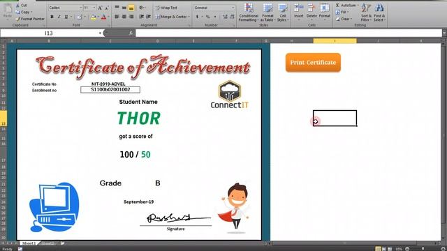 Export Excel file as a fix format pdf and Specific location using Excel Micro смотреть онлайн