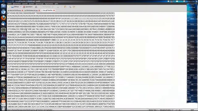 python : Text Transport [ FileToHex, HexToFile ] смотреть онлайн