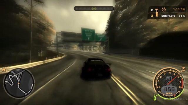 Need For Speed Most Wanted Black Edition Story Mode Blacklist 11 PC Gameplay смотреть онлайн