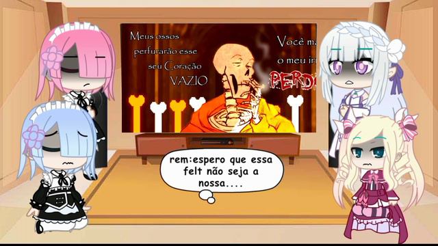 Re:zero Reagindo Rap Bad Time Trio (Undertale) Sakura Nicky (subaru As Sans) (felt As Chara)
