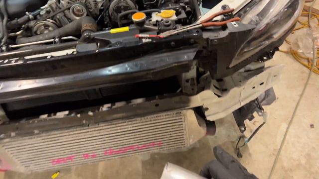 2015 Subaru STI FMIC No Bumper Cutting! смотреть онлайн